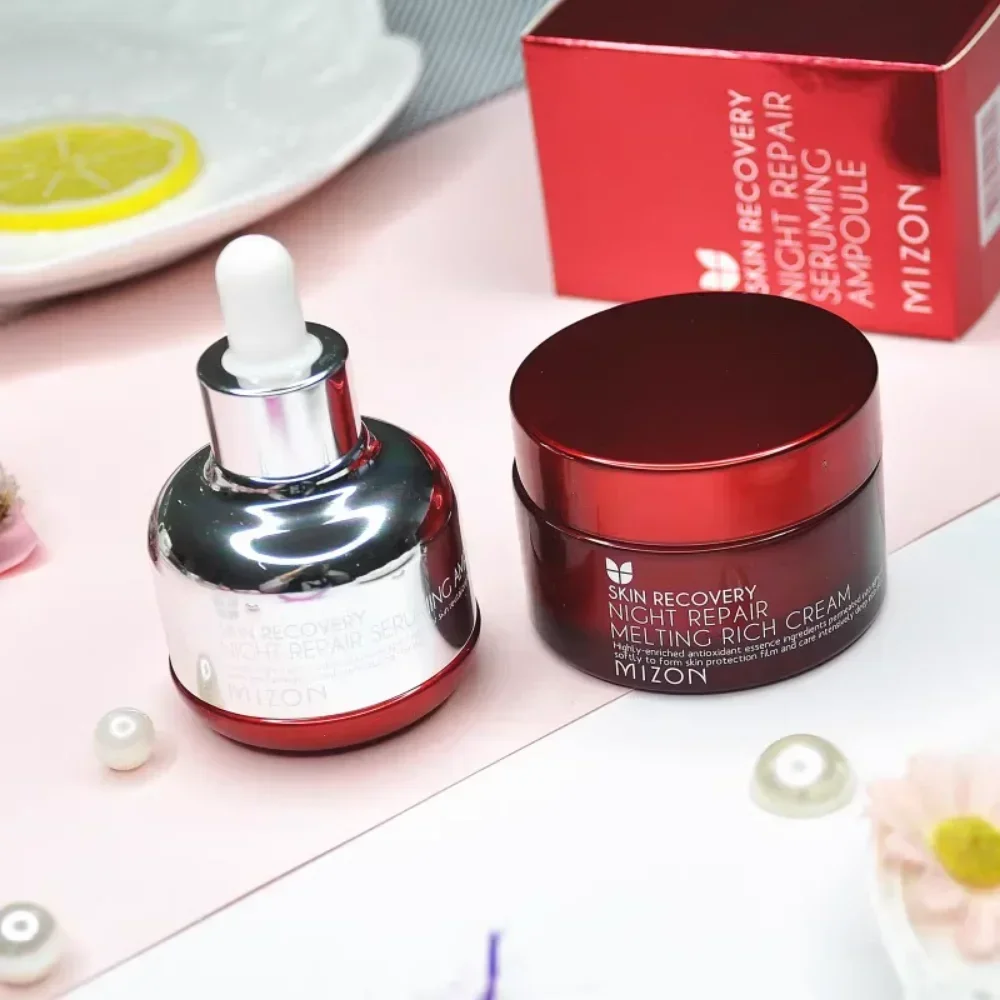 Korea Mizon Skin Recovery Nigh - огляд і ціна Luxury Skincare Aesthetic
