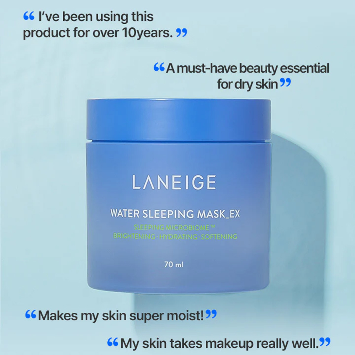 LANEIGE Water Sleeping Mask 70 - огляд і ціна Luxury Skincare Fridge