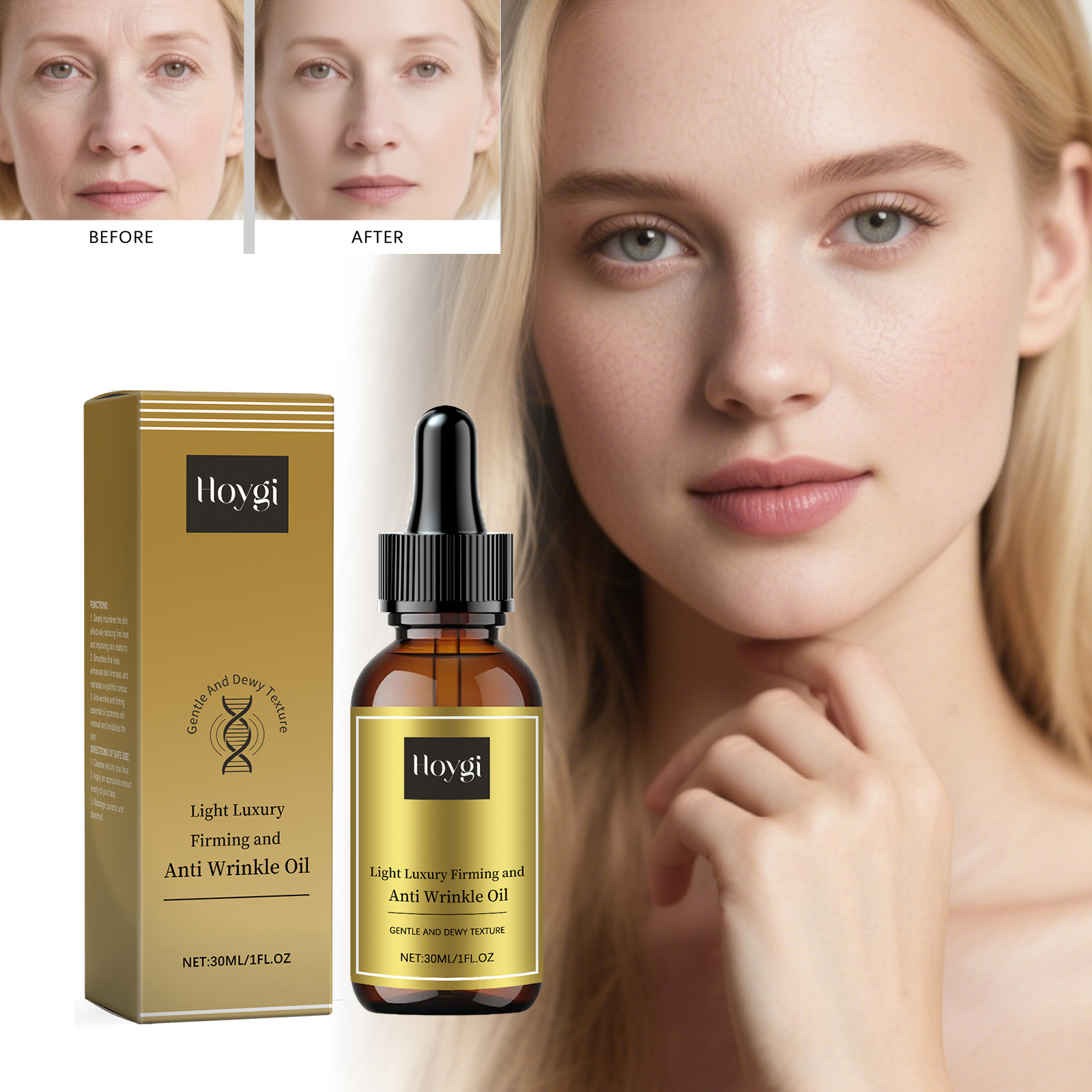 Firming Facial Care Oil Liftin - огляд і ціна Luxury Skincare Aesthetic